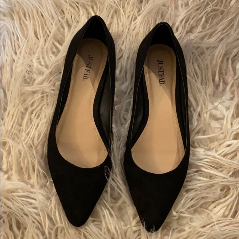 Black flats